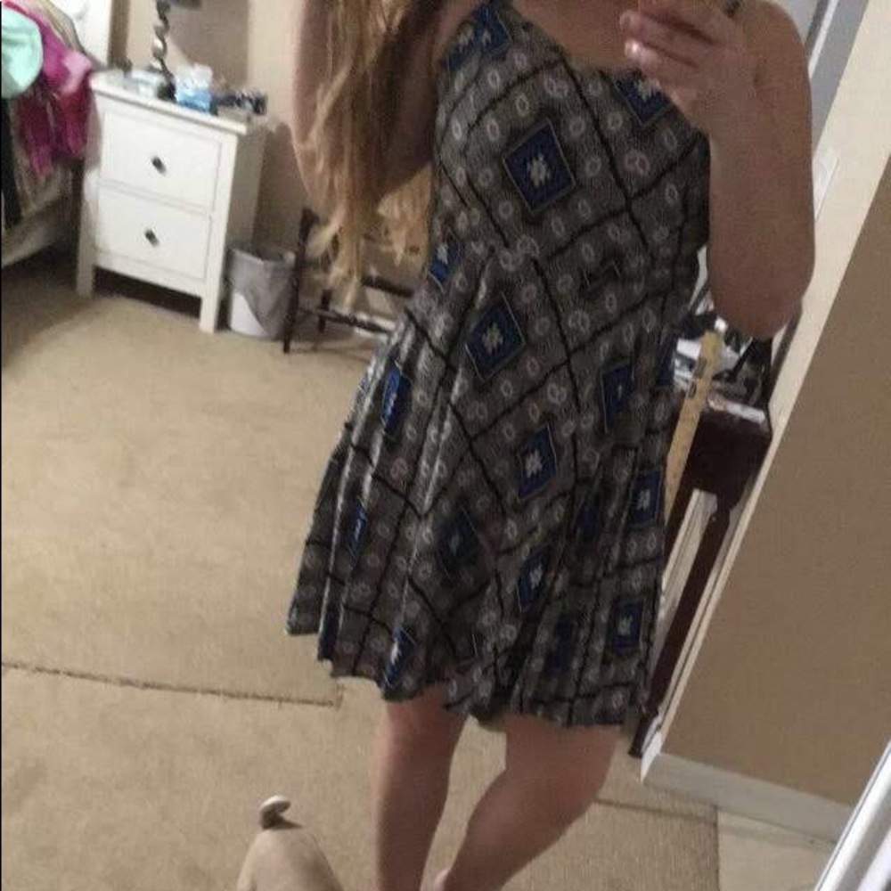 Multi Print Dress